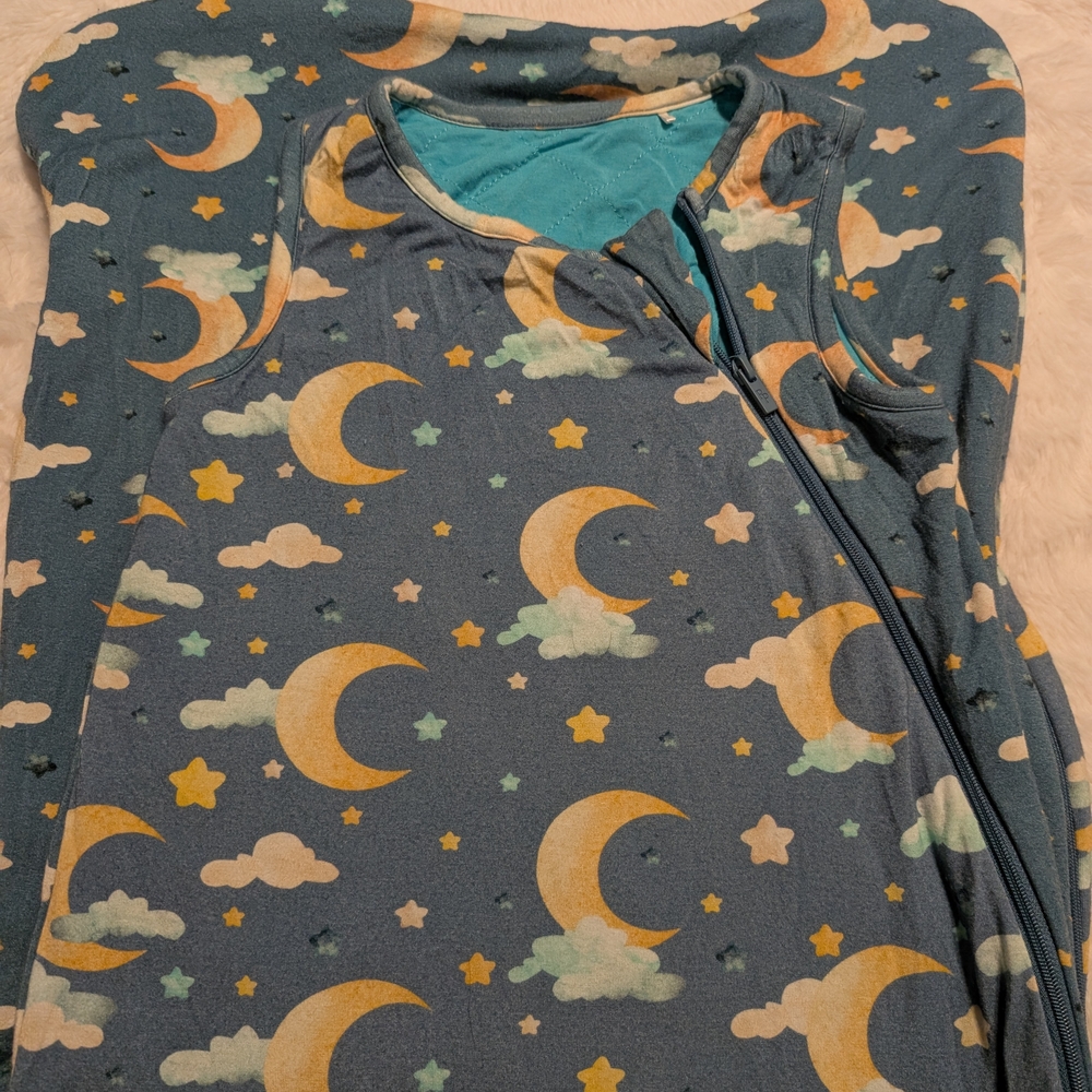 Cozy Moon and Stars Kids Pajamas
